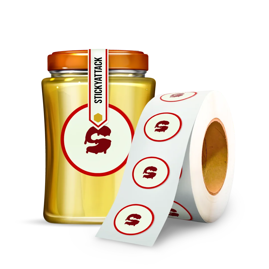 Custom honey and preserve labels