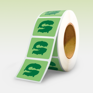 StickyAttack custom rounded-corner labels
