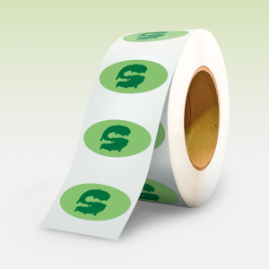 StickyAttack Personalized Oval Adhesive Labels