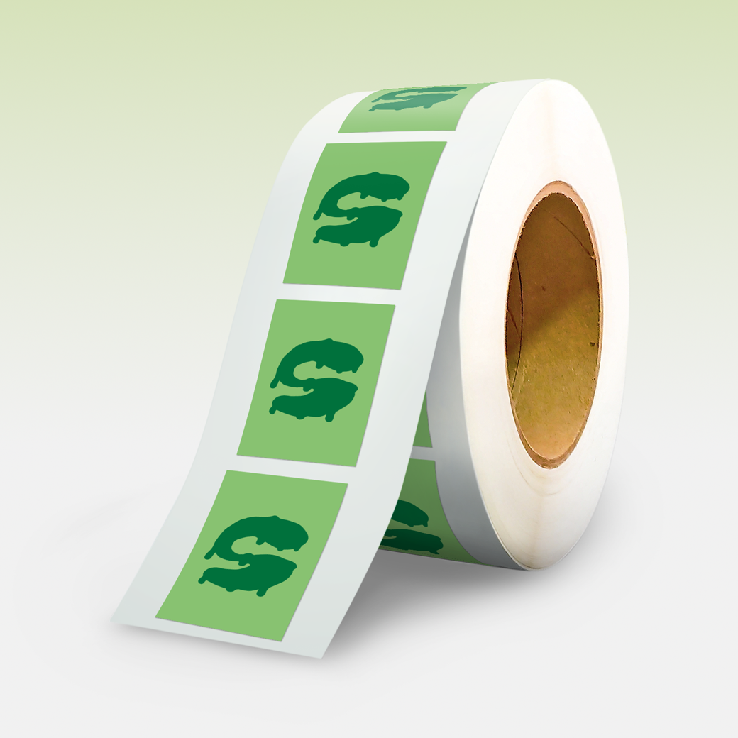 StickyAttack personalized rectangular adhesive labels