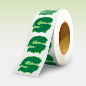 StickyAttack custom die-cut labels