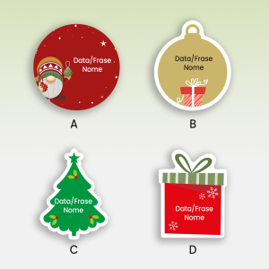Personalized Christmas labels