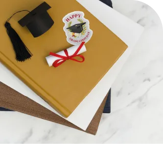Custom labels for graduation