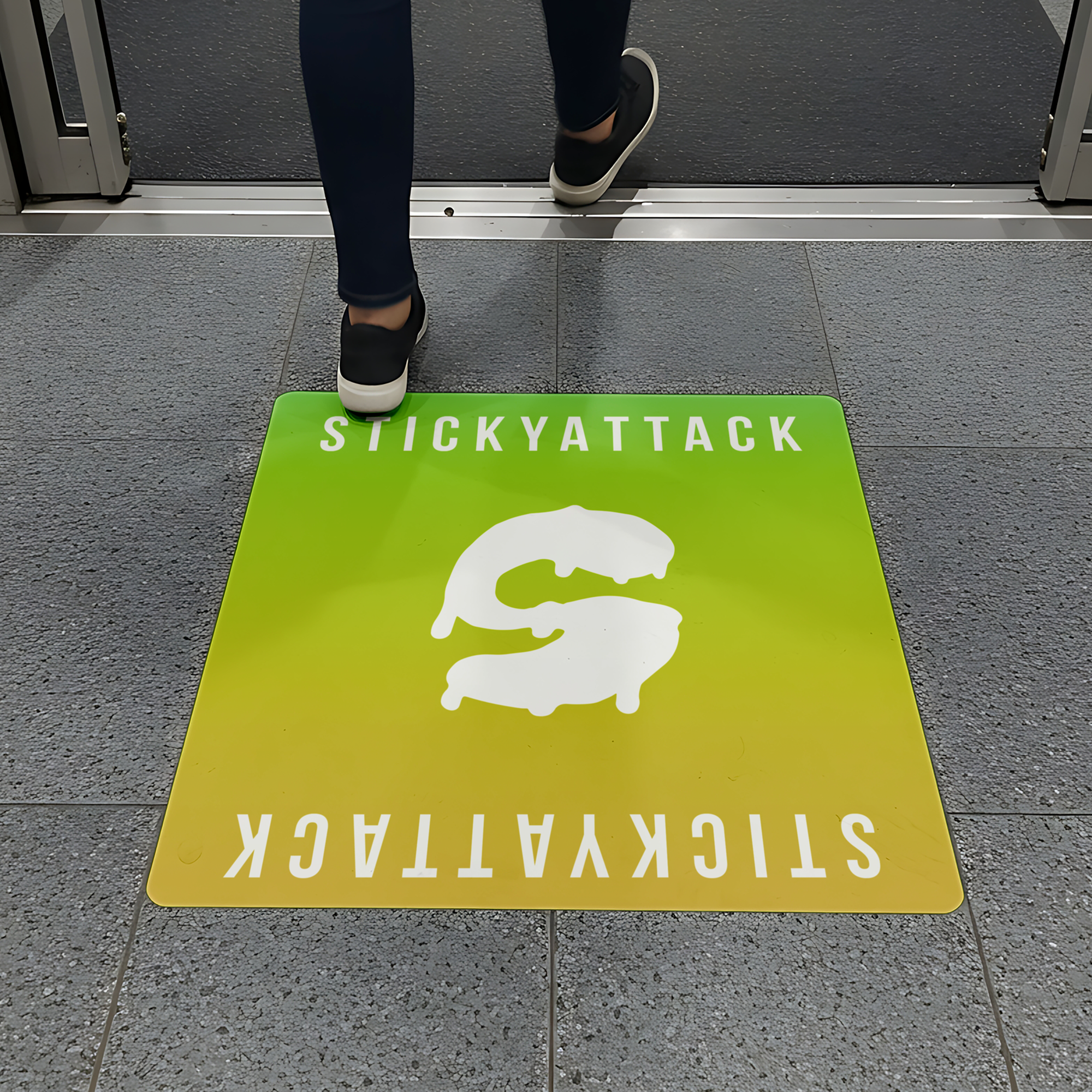 Custom floor stickers
